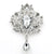 Fashion Pin Crown Alloy Rhinestones Women'S Brooches