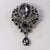 Fashion Pin Crown Alloy Rhinestones Women'S Brooches