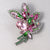 Fashion Pin Crown Alloy Rhinestones Women'S Brooches