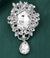 Fashion Pin Crown Alloy Rhinestones Women'S Brooches