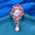 Fashion Pin Crown Alloy Rhinestones Women'S Brooches