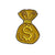 Fashion Pin Dollar Alloy Stoving Varnish Unisex Brooches