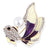 Fashion Pin Fish Alloy Plating Metal Zircon Women'S Brooches