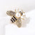 Fashion Pin Flamingo Butterfly Shell Alloy Inlay Artificial Diamond Women'S Brooches