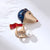 Fashion Pin Flamingo Butterfly Shell Alloy Inlay Artificial Diamond Women'S Brooches