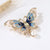 Fashion Pin Flamingo Butterfly Shell Alloy Inlay Artificial Diamond Women'S Brooches