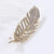 Fashion Pin Flamingo Butterfly Shell Alloy Inlay Artificial Diamond Women'S Brooches