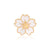 Fashion Pin Flower Alloy Enamel Women'S Brooches