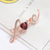 Fashion Pin Flower Alloy Plating Inlay Artificial Gemstones Pearl Women'S Brooches