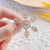 Fashion Pin Flower Alloy Plating Inlay Artificial Gemstones Pearl Women'S Brooches