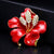 Fashion Pin Flower Alloy Plating Women'S Brooches