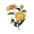 Fashion Pin Flower Alloy Sequins Women'S Brooches