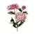 Fashion Pin Flower Alloy Sequins Women'S Brooches