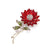 Fashion Pin Flower Crystal Women'S Brooches