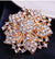 Fashion Pin Flower Rhinestone Women'S Brooches