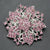 Fashion Pin Flower Rhinestone Women'S Brooches