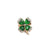 Fashion Pin Four Leaf Clover Butterfly Alloy Inlay Rhinestones Women'S Brooches