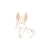 Fashion Pin Fox Alloy Plating Unisex Brooches