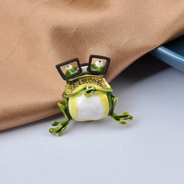 Fashion Pin Frog Alloy Unisex Brooches