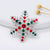 Fashion Pin Geometric Alloy Enamel Rhinestones Unisex Brooches