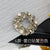 Fashion Pin Geometric Alloy Plating Rhinestones Pearl Unisex Brooches