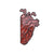 Fashion Pin Heart Alloy Plating No Inlaid Unisex Brooches