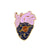 Fashion Pin Heart Alloy Stoving Varnish Unisex Brooches