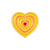 Fashion Pin Heart Shape Alloy Plating Unisex Brooches