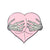 Fashion Pin Heart Shape Alloy Plating Unisex Brooches