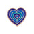 Fashion Pin Heart Shape Alloy Plating Unisex Brooches