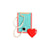 Fashion Pin Heart Shape Alloy Stoving Varnish Unisex Brooches