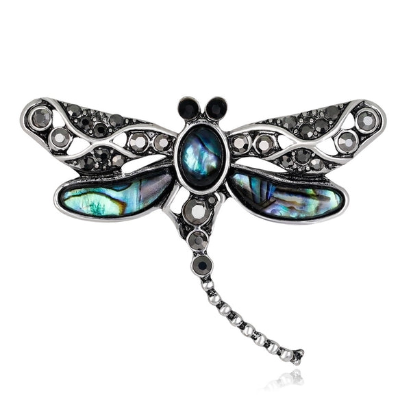 Fashion Pin Insect Alloy Plating Rhinestones Women'S Brooches