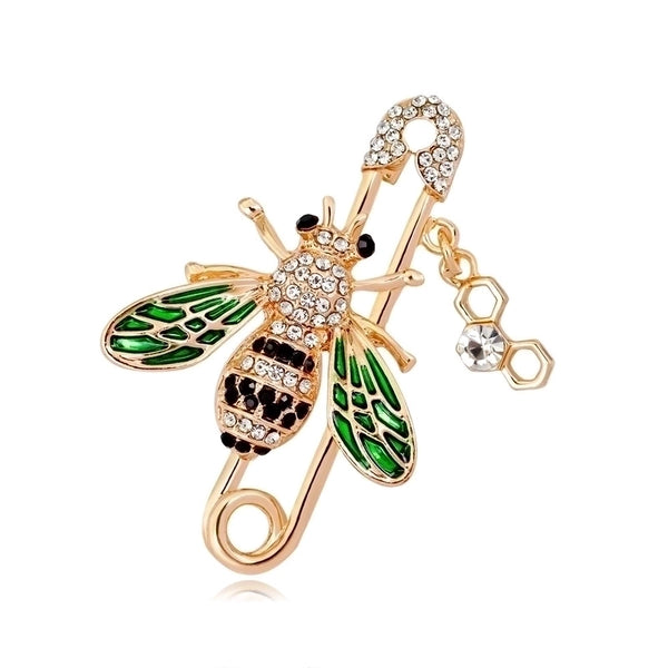 Fashion Pin Insect Alloy Plating Women'S Brooches