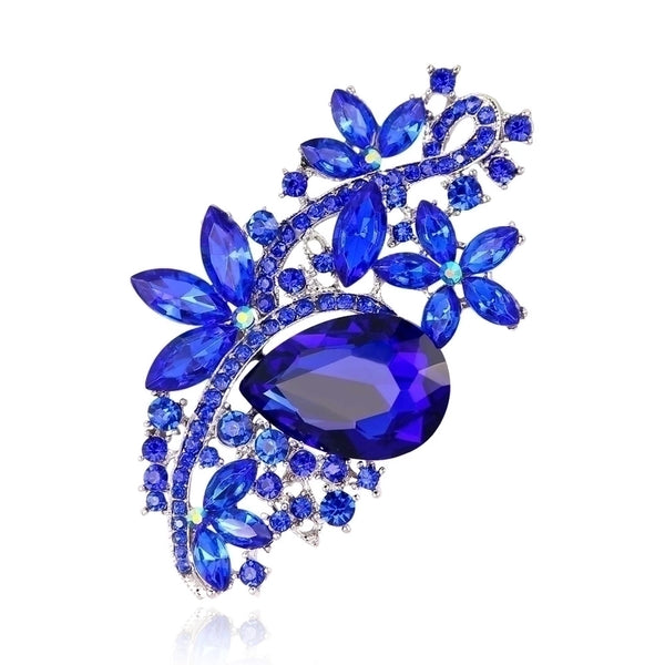 Fashion Pin Leaf Alloy Plating Women'S Brooches