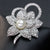 Fashion Pin Leaf Alloy Plating Women'S Brooches