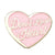 Fashion Pin Letter Heart Shape Alloy Plating Unisex Brooches