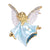 Fashion Pin Little Angel Alloy Rhinestone Enamel Women'S Brooches