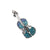 Fashion Pin Musical Instrument Alloy Rhinestone Women'S Brooches