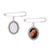 Fashion Pin Oval Alloy Pearl Women'S Brooches