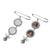 Fashion Pin Oval Alloy Pearl Women'S Brooches