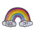 Fashion Pin Rainbow Alloy Stoving Varnish Unisex Brooches