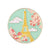 Fashion Pin Round Landscape Alloy Stoving Varnish Unisex Brooches