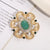 Fashion Pin Sun Moon Alloy Inlay Artificial Gemstones Pearl Unisex Brooches