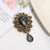 Fashion Pin Water Droplets Alloy Inlay Artificial Gemstones Women'S Brooches