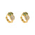 Fashion Pineapple Copper Artificial Gemstones Earrings