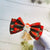 Fashion Plaid Bow Knot Cloth Hair Clip Hair Tie