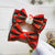 Fashion Plaid Bow Knot Cloth Hair Clip Hair Tie