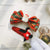 Fashion Plaid Bow Knot Cloth Hair Clip Hair Tie