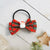 Fashion Plaid Bow Knot Cloth Hair Clip Hair Tie