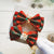 Fashion Plaid Bow Knot Cloth Hair Clip Hair Tie